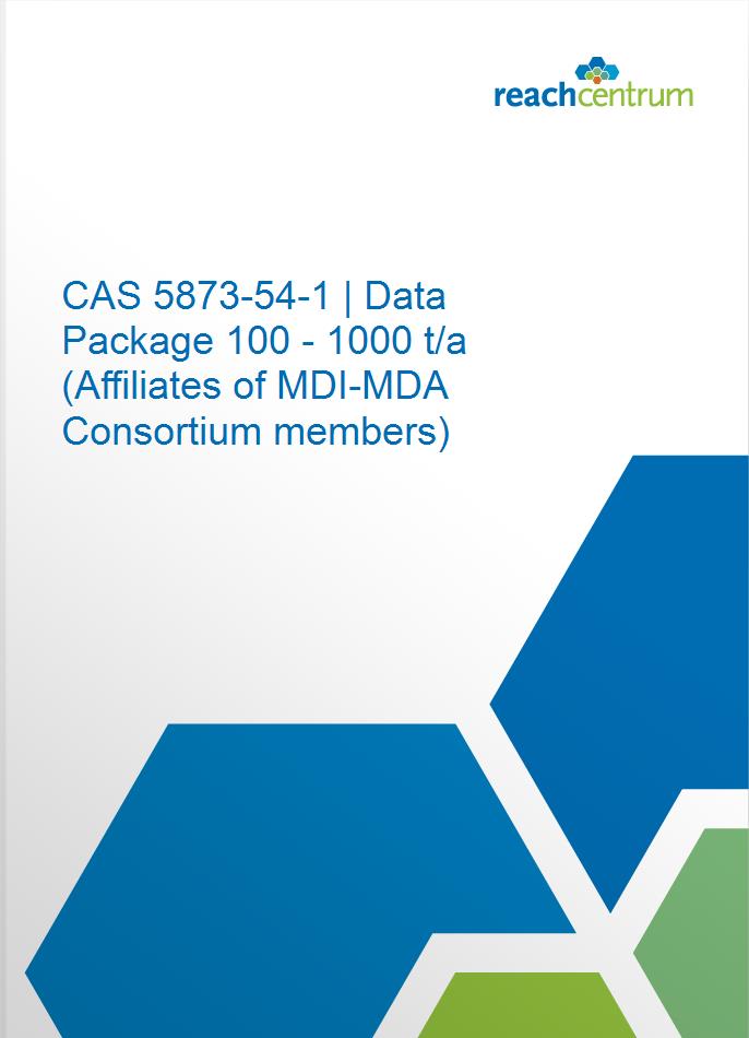CAS 5873-54-1 | Data Package 100 - 1000 t/a (Affiliates of MDI-MDA Consortium members)