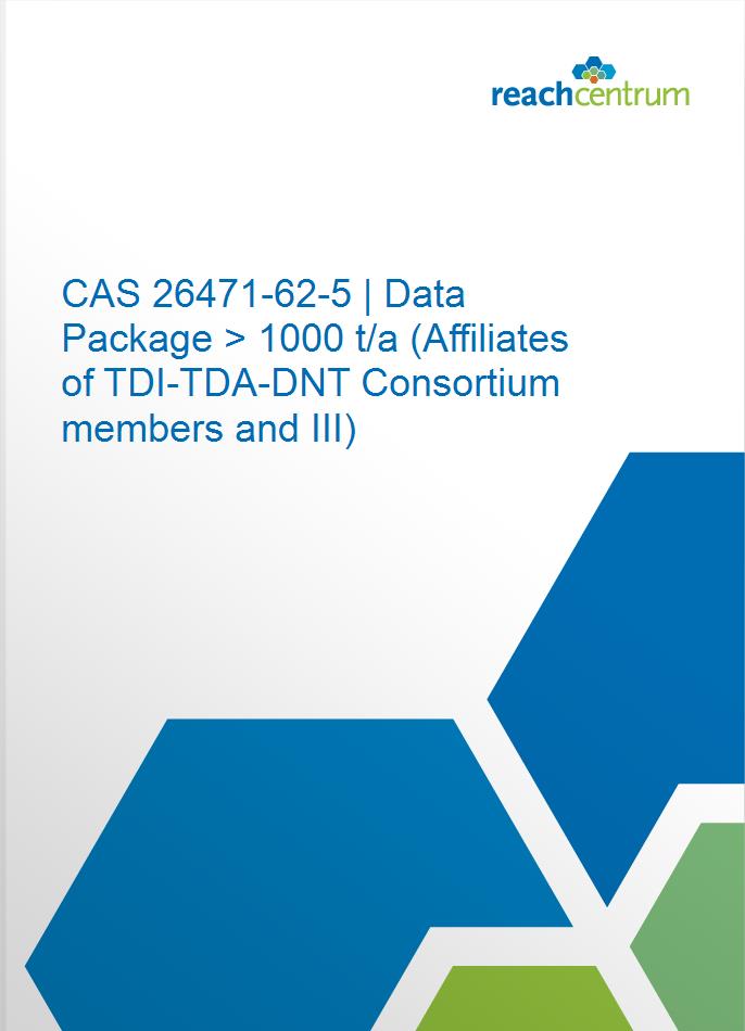 CAS 26471-62-5 | Data Package > 1000 t/a (Affiliates of TDI-TDA-DNT Consortium members and III)