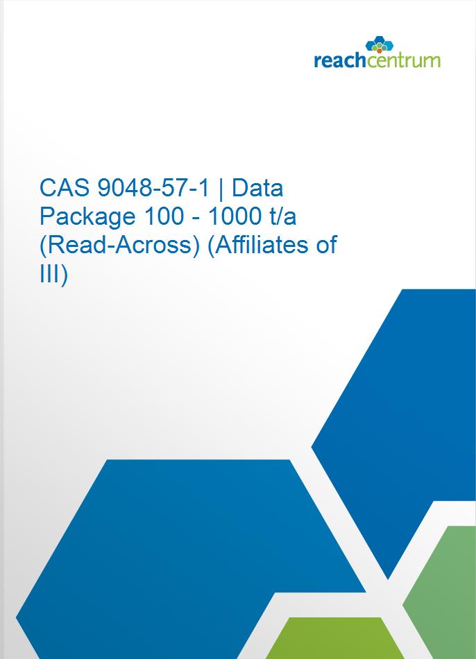 CAS 9048-57-1 | Data Package 100 - 1000 t/a (Read-Across) (Affiliates of III)