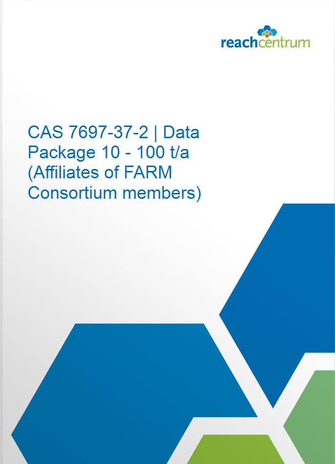 CAS 7697-37-2 | Data Package 10 - 100 t/a (Affiliates of FARM Consortium members)