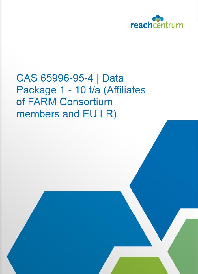 CAS 65996-95-4 | Data Package 1 - 10 t/a (Affiliates of FARM Consortium members and EU LR)
