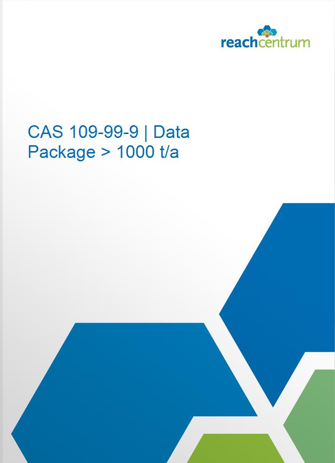 CAS 109-99-9 | Data Package > 1000 t/a