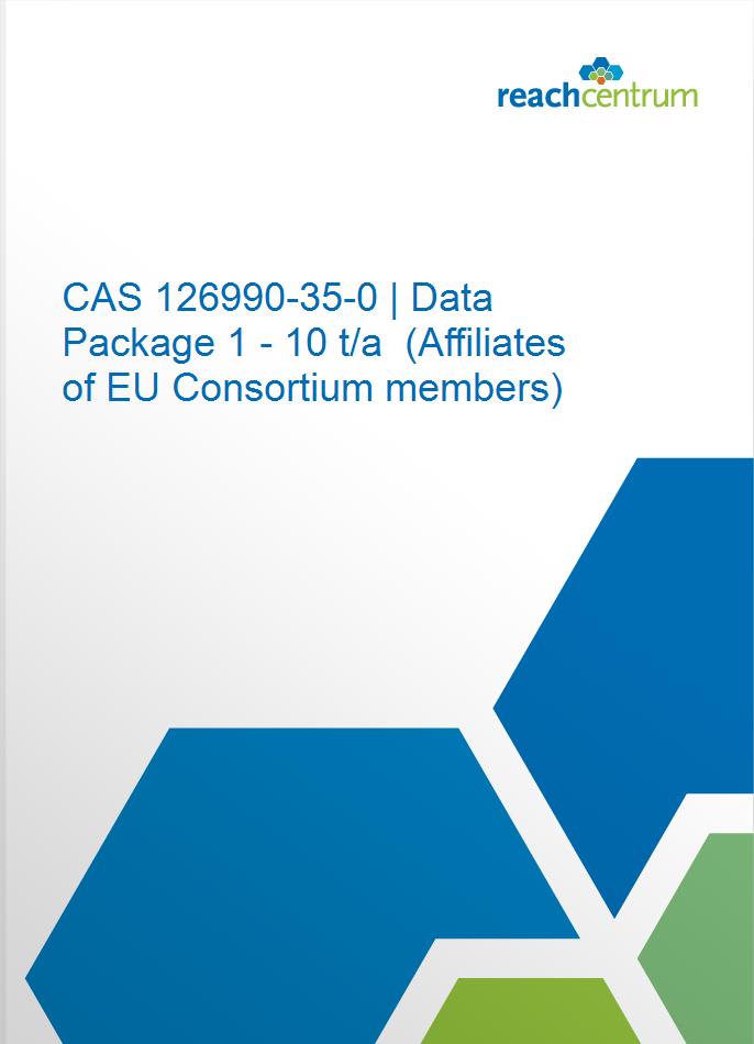 CAS 126990-35-0 | Data Package 1 - 10 t/a  (Affiliates of EU Consortium members)