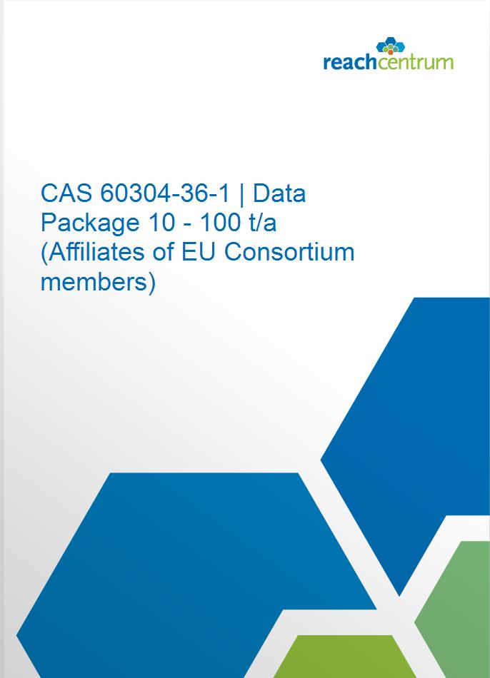 CAS 60304-36-1 | Data Package 10 - 100 t/a  (Affiliates of EU Consortium members)
