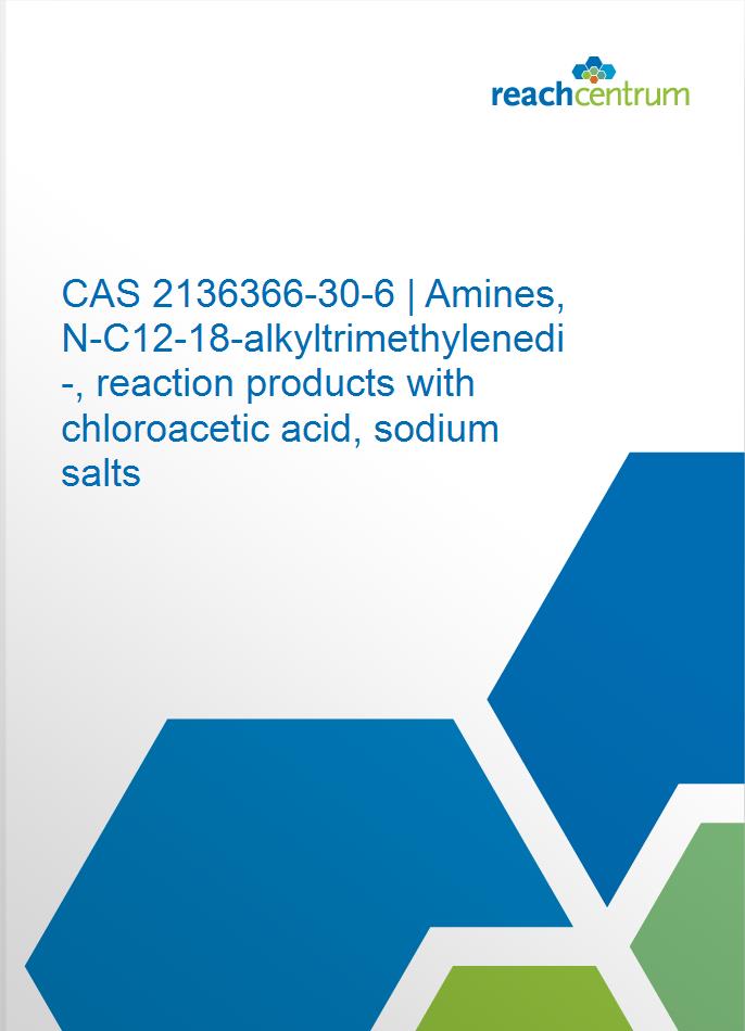 CAS 2136366-30-6 | Amines, N-C12-18-alkyltrimethylenedi-, reaction products with chloroacetic acid, sodium salts