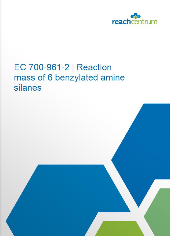 EC 700-961-2 | Reaction mass of 6 benzylated amine silanes