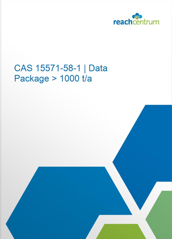CAS 15571-58-1 | Data Package > 1000 t/a