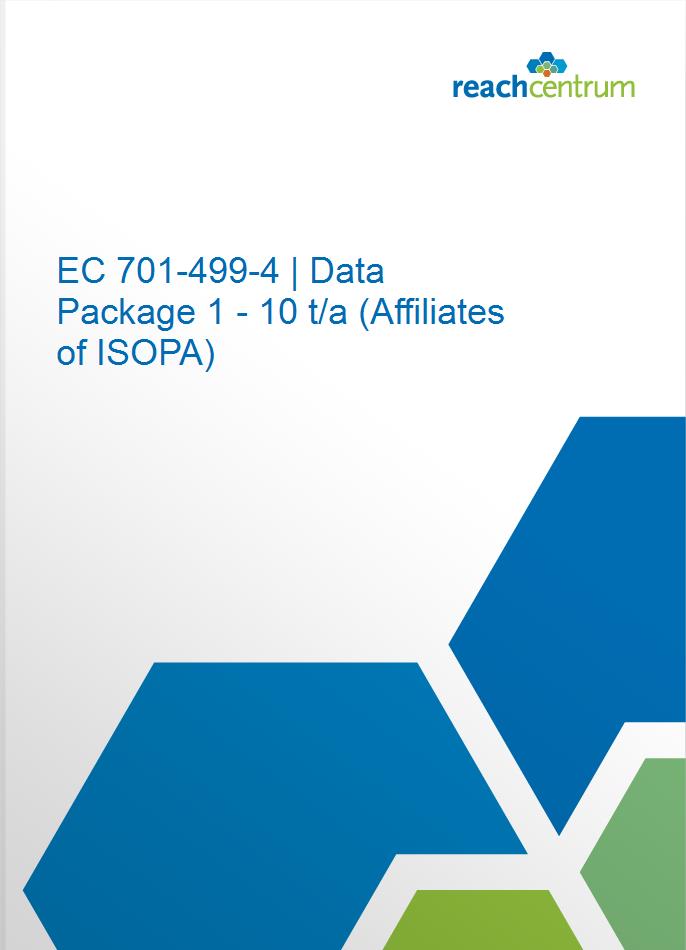 EC 701-499-4 | Data Package 1 - 10 t/a (Affiliates of ISOPA)